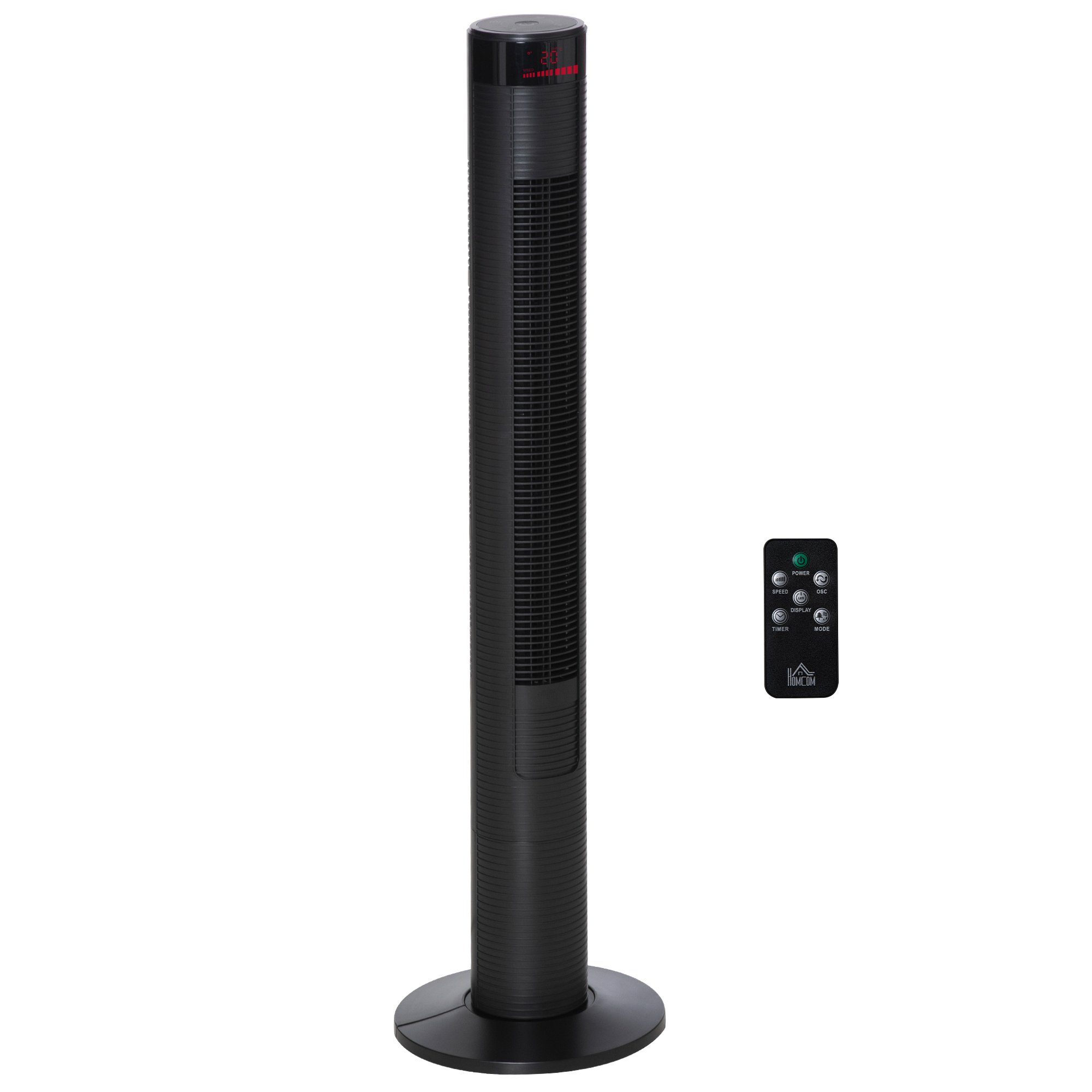 HOMCOM Standventilator Turmventilator mit Fernbedienung, 31.5 günstig online kaufen