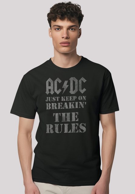 F4NT4STIC T-Shirt AC/DC Just Keep On Breaking The Rules Premium Qualität günstig online kaufen