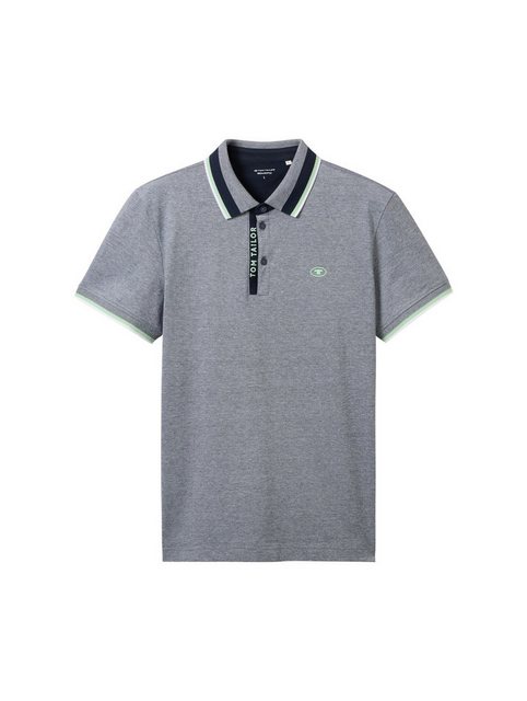 TOM TAILOR Poloshirt Poloshirt mit Piqué Struktur günstig online kaufen