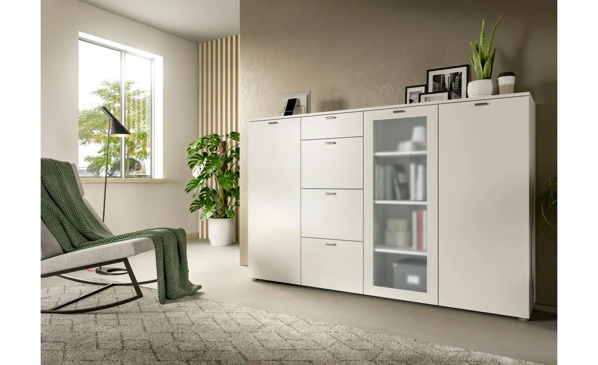 Sideboard ¦ weiß ¦ Maße (cm): B: 179 H: 115 Kommoden & Sideboards > Sideboa günstig online kaufen