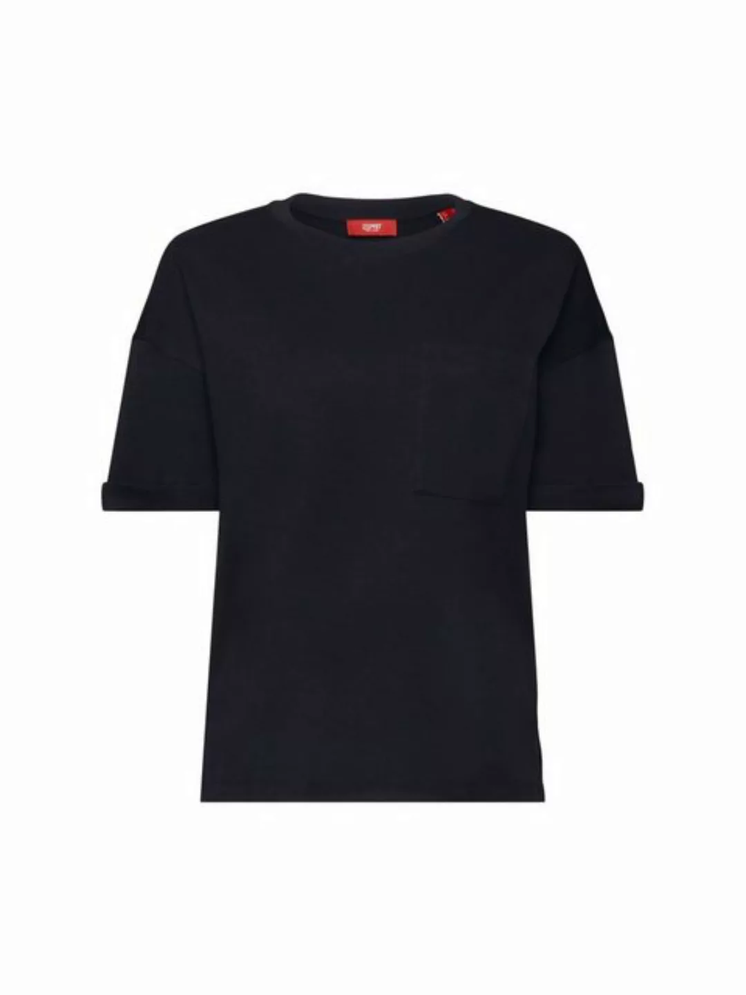 Esprit T-Shirt Oversized T-Shirt mit aufgesetzter Tasche (1-tlg) günstig online kaufen