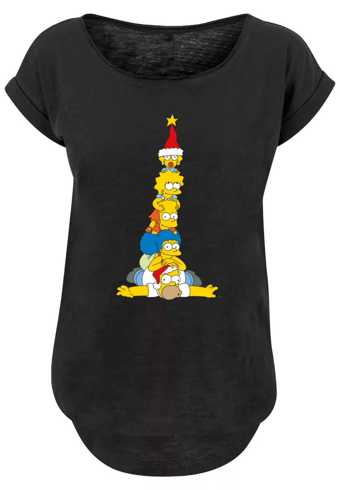 F4NT4STIC T-Shirt "The Simpsons Family Christmas Weihnachtsbaum", Print günstig online kaufen