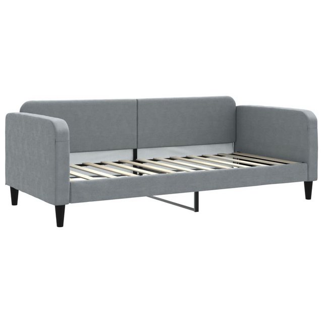 vidaXL Gästebett Tagesbett Hellgrau 90x200 cm Stoff Gästebett Gästecouch Gä günstig online kaufen