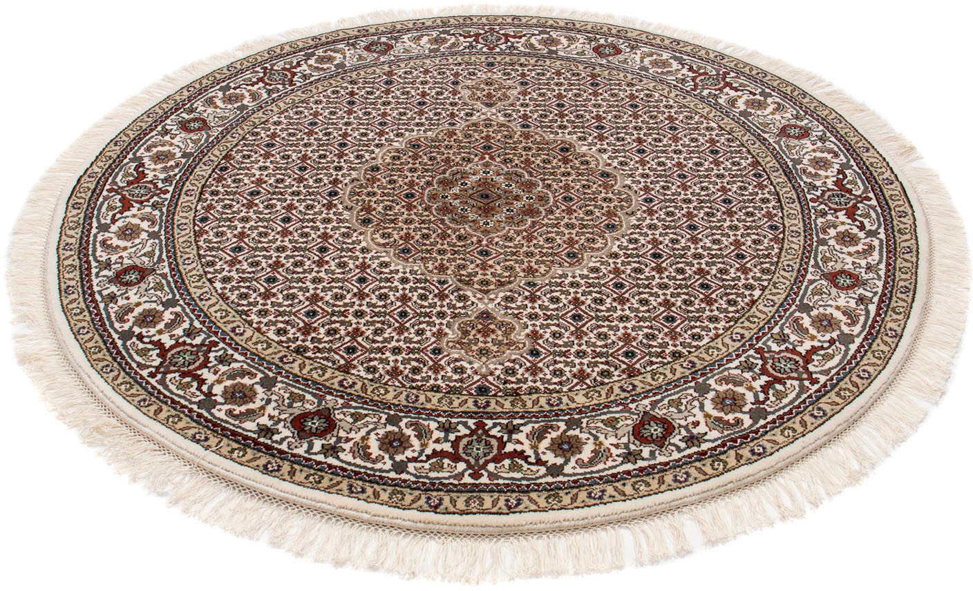morgenland Orientteppich »Perser - Täbriz rund - 148 x 147 cm - mehrfarbig« günstig online kaufen