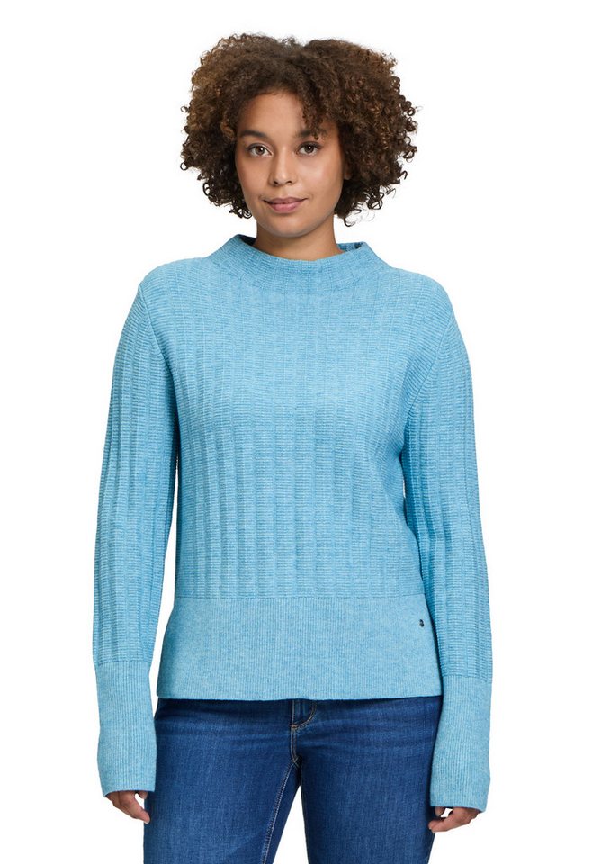 Betty&Co Strickpullover Betty & Co Strickpullover mit Struktur (1-tlg) Krag günstig online kaufen