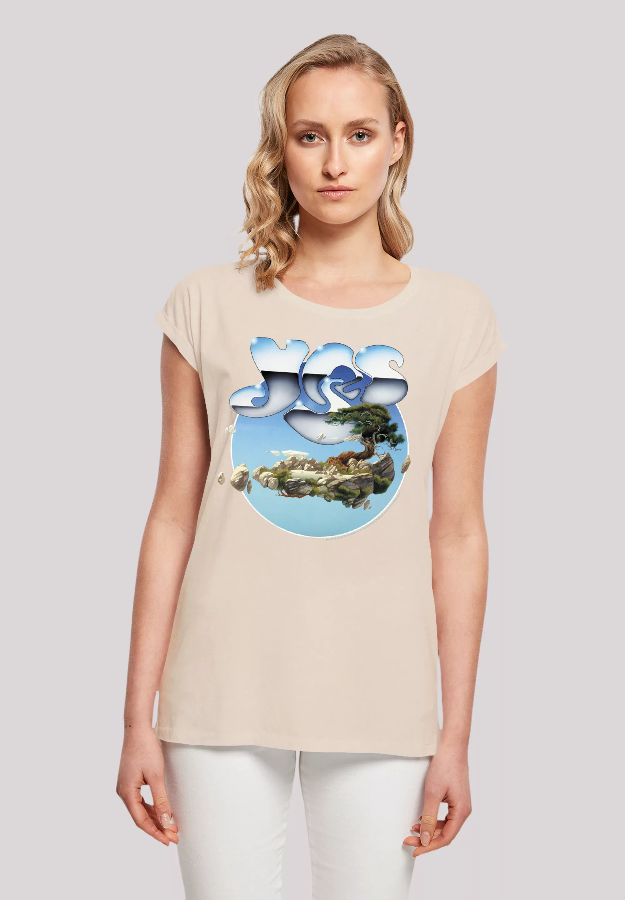 F4NT4STIC T-Shirt "YES Chrome Island", Premium Qualität günstig online kaufen