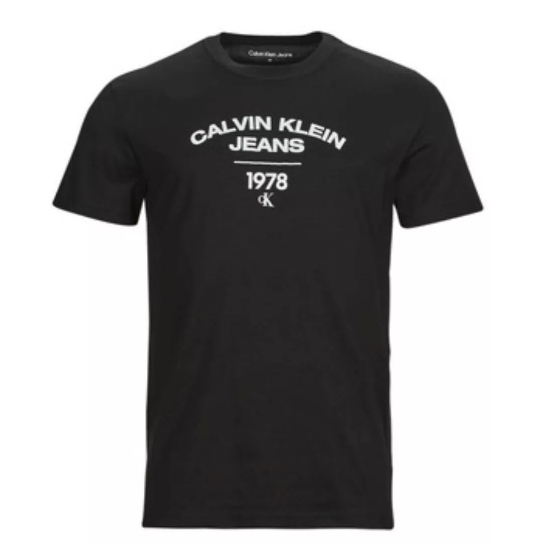 Calvin Klein Jeans  T-Shirt VARSITY CURVE LOGO T-SHIRT günstig online kaufen