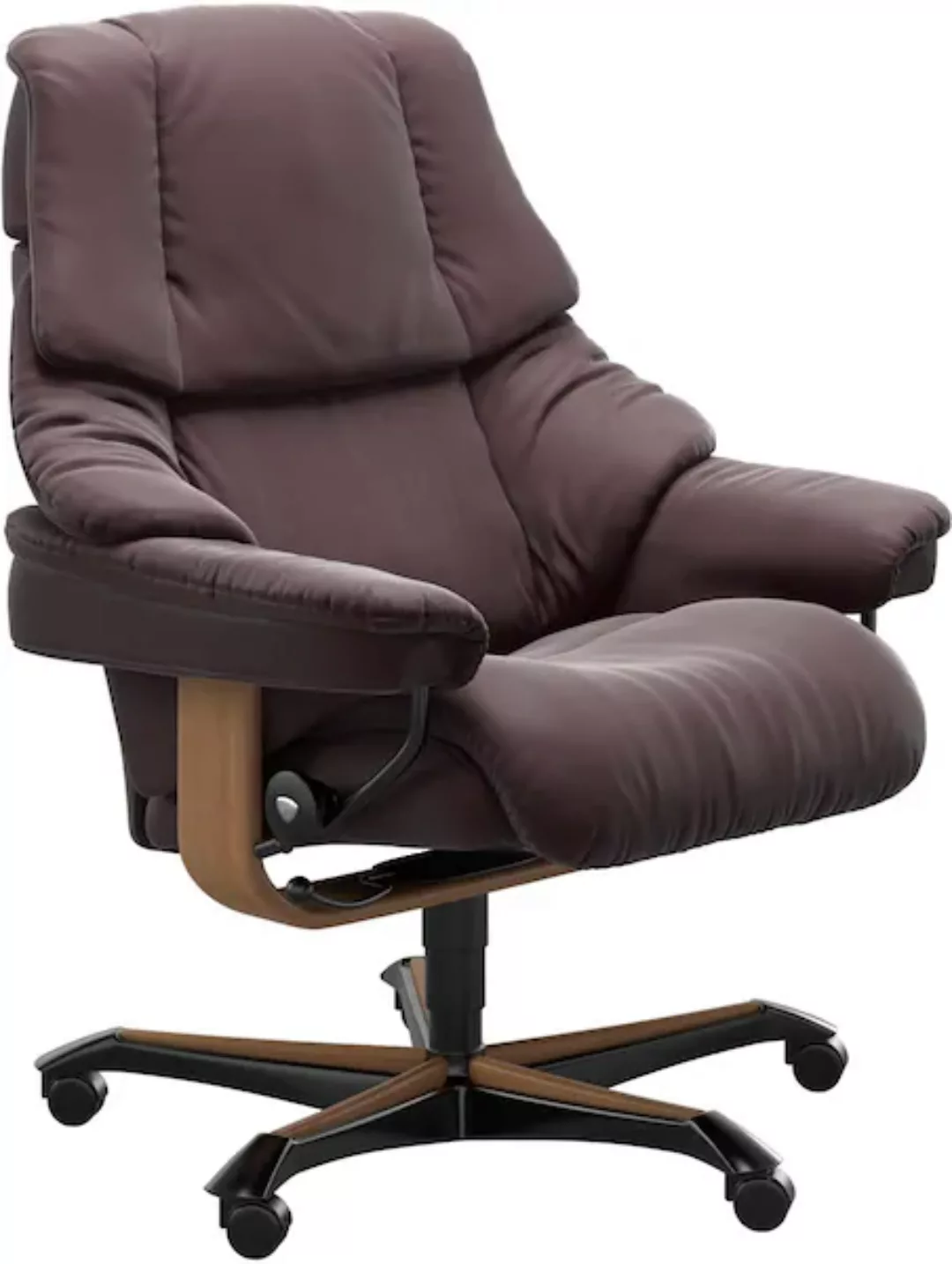 Stressless® Relaxsessel »Reno«, mit Home Office Base, Größe M, Gestell Eich günstig online kaufen