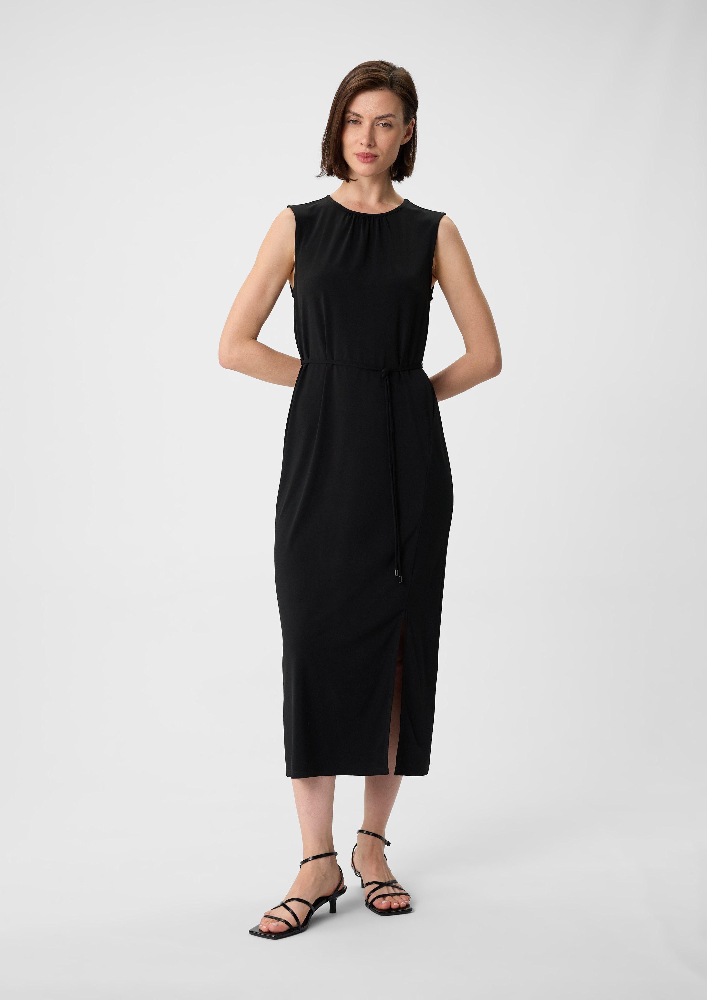 Comma Maxikleid Jerseykleid in Midilänge mit günstig online kaufen