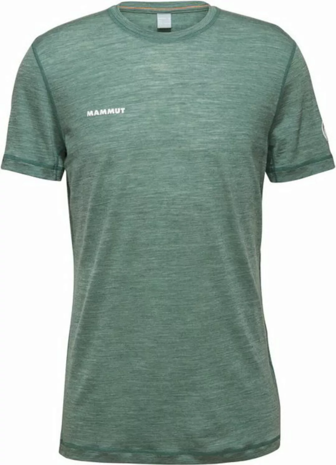 Mammut T-Shirt Tree Wool FL T-Shirt Men dark jade melange günstig online kaufen