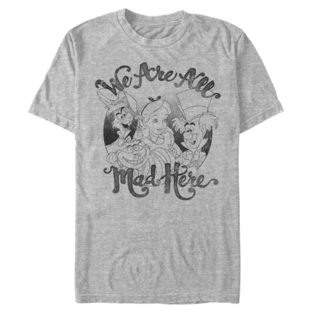 Disney - Alice im Wunderland - Gruppe All Mad Here - Männer T-Shirt günstig online kaufen