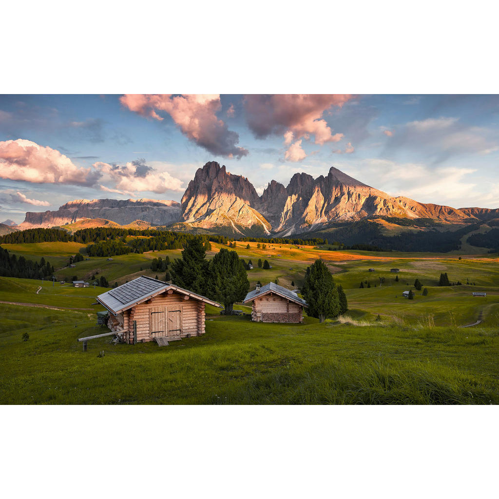 Komar Fototapete Dolomitentraum B/L: ca. 450x280 cm günstig online kaufen