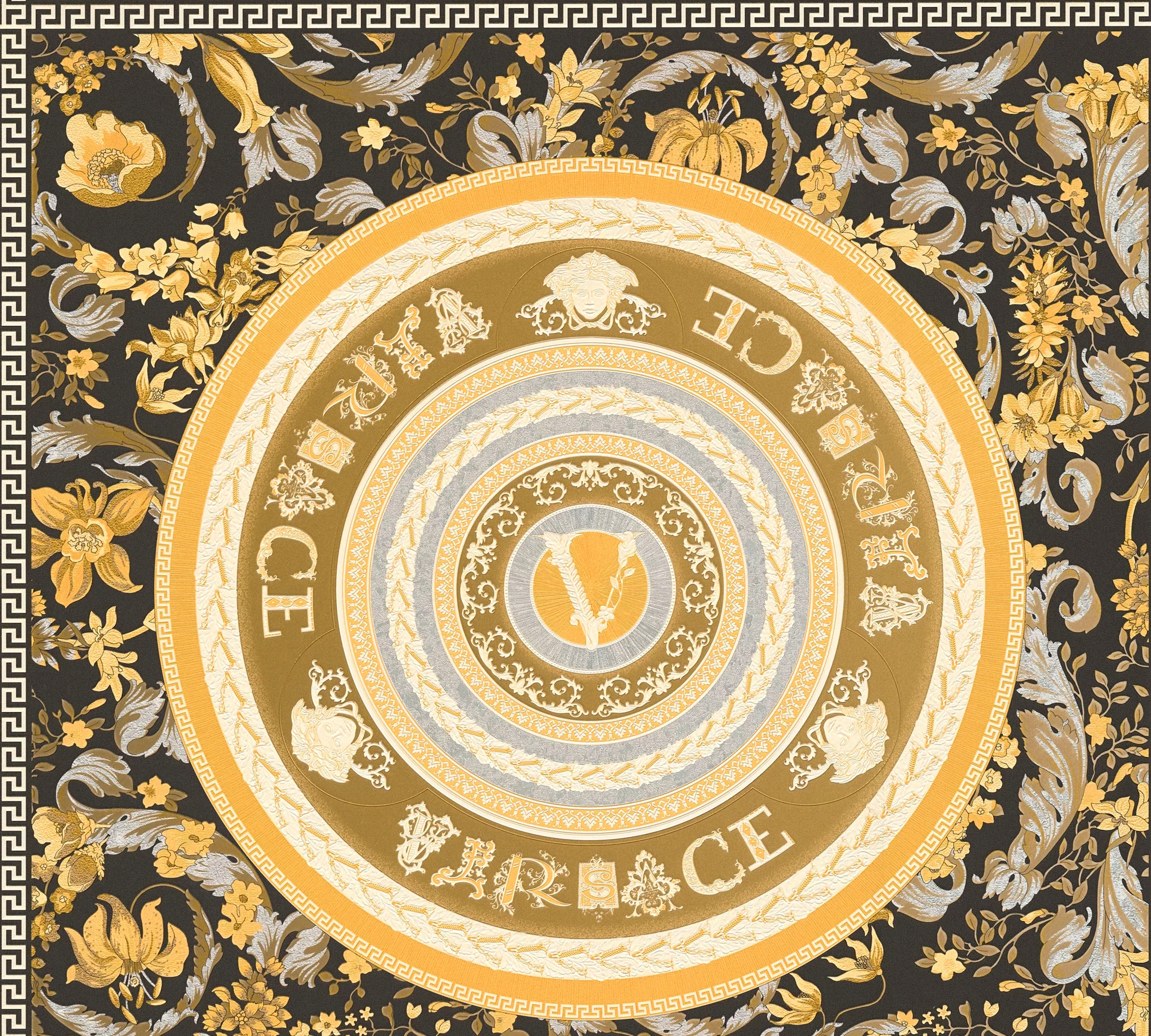 Versace Vliestapete »Wallpaper Versace 5 Floral Design«, leicht glänzend-ge günstig online kaufen