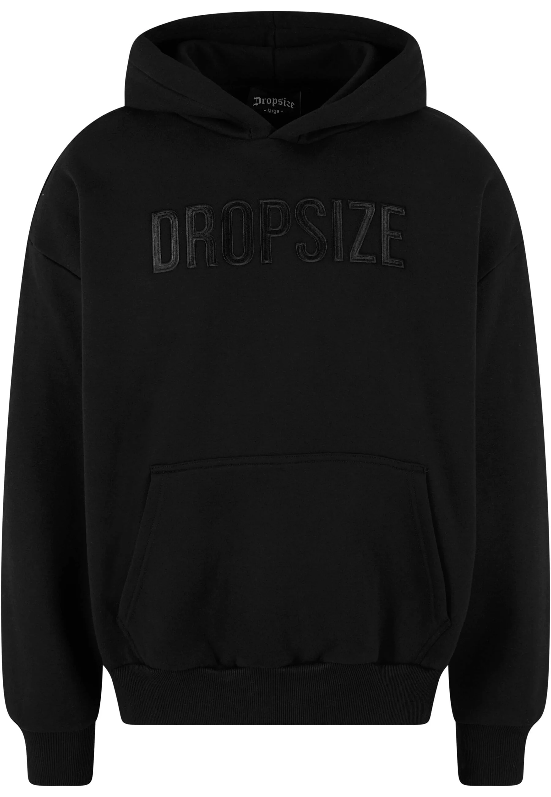 Dropsize Kapuzensweatshirt "Dropsize Herren Heavy Oversize Flat Front Embo günstig online kaufen