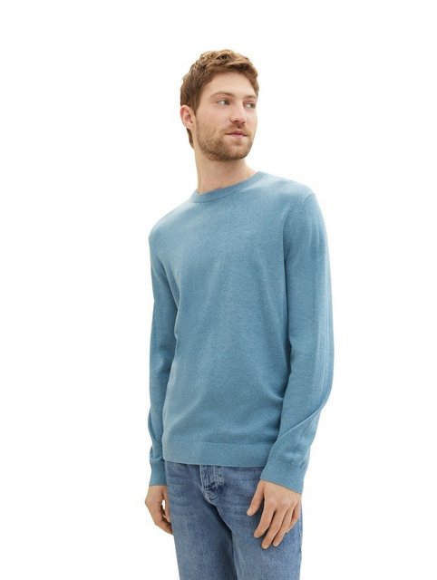 TOM TAILOR Sweatshirt Basic Crewneck Knit (1-tlg) günstig online kaufen