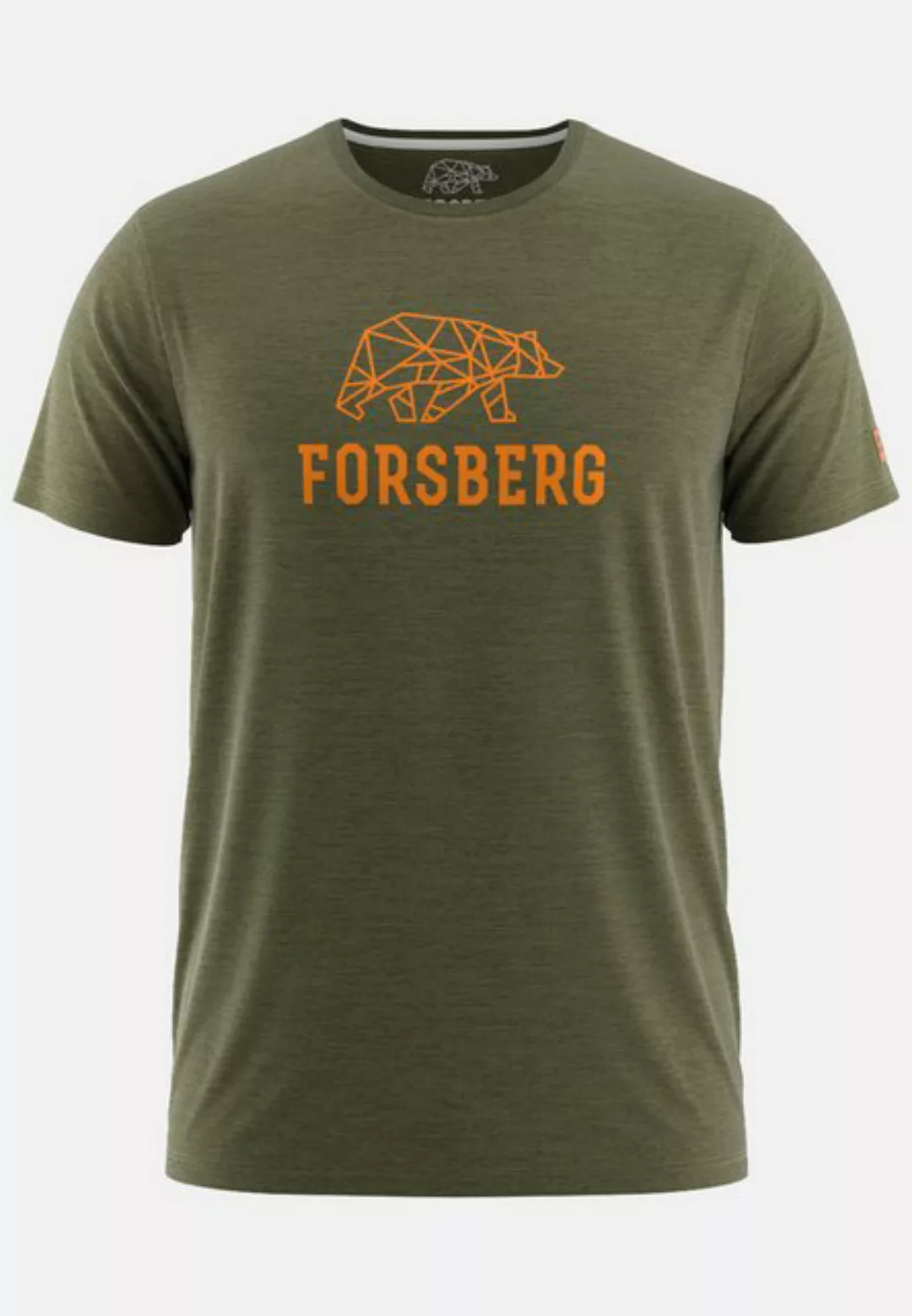 FORSBERG T-Shirt Skogson mit Brustlogo günstig online kaufen