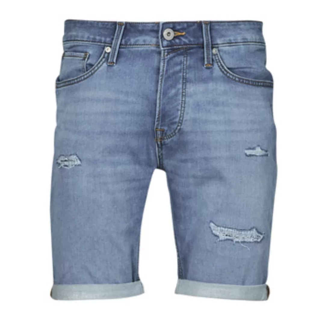 Jack & Jones Herren Jeans Short JJIRICK JJICON GE 633- Relgular Fit - Blau günstig online kaufen