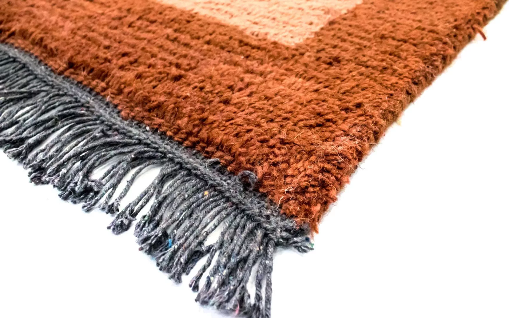 morgenland Wollteppich »Nepal Teppich handgeknüpft braun«, rechteckig, hand günstig online kaufen