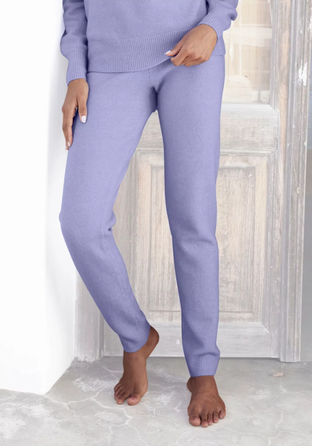 LASCANA Strickhose -Loungehose aus weichem Strick, Loungewear günstig online kaufen