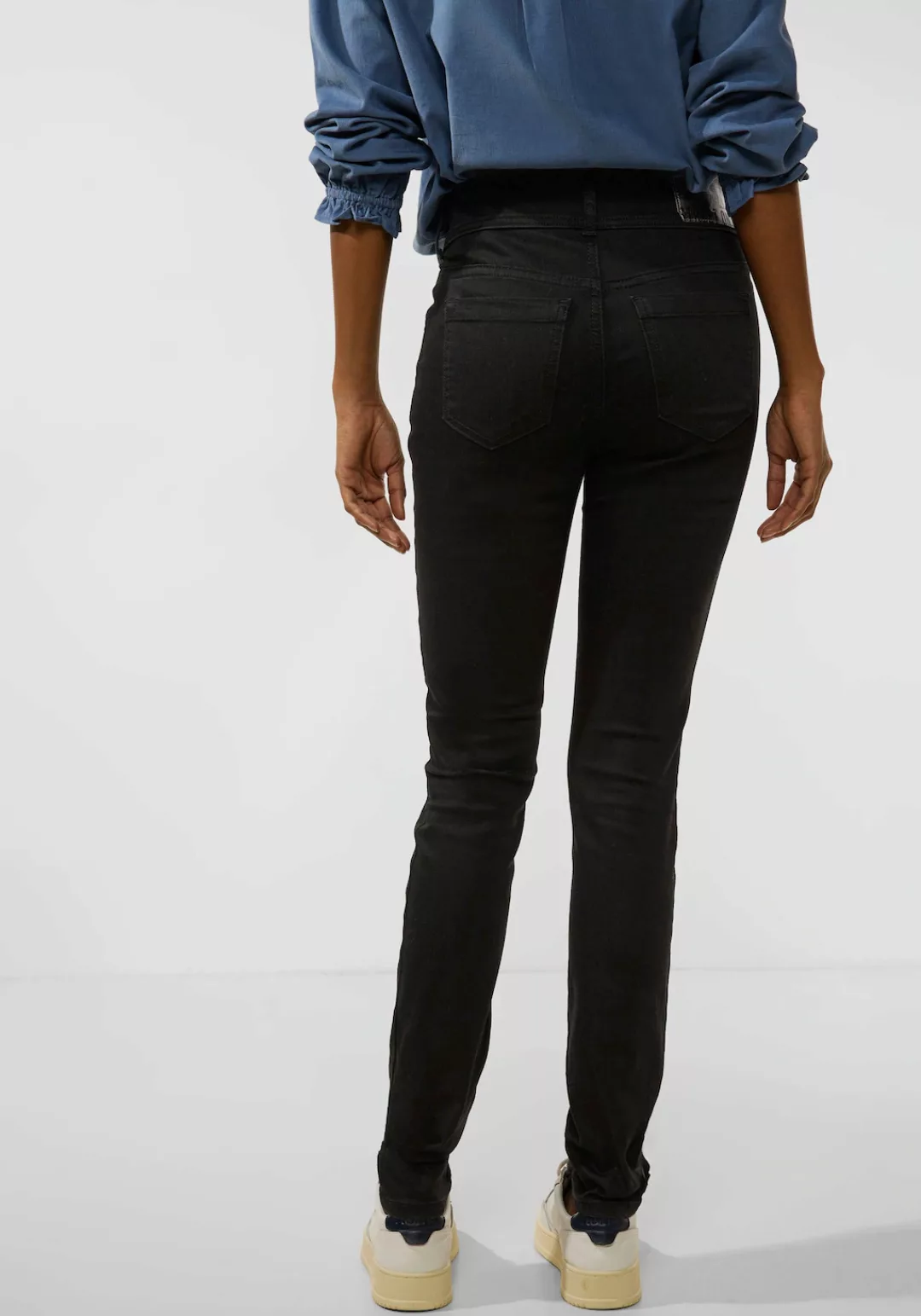 STREET ONE Slim-fit-Jeans, High Waist günstig online kaufen