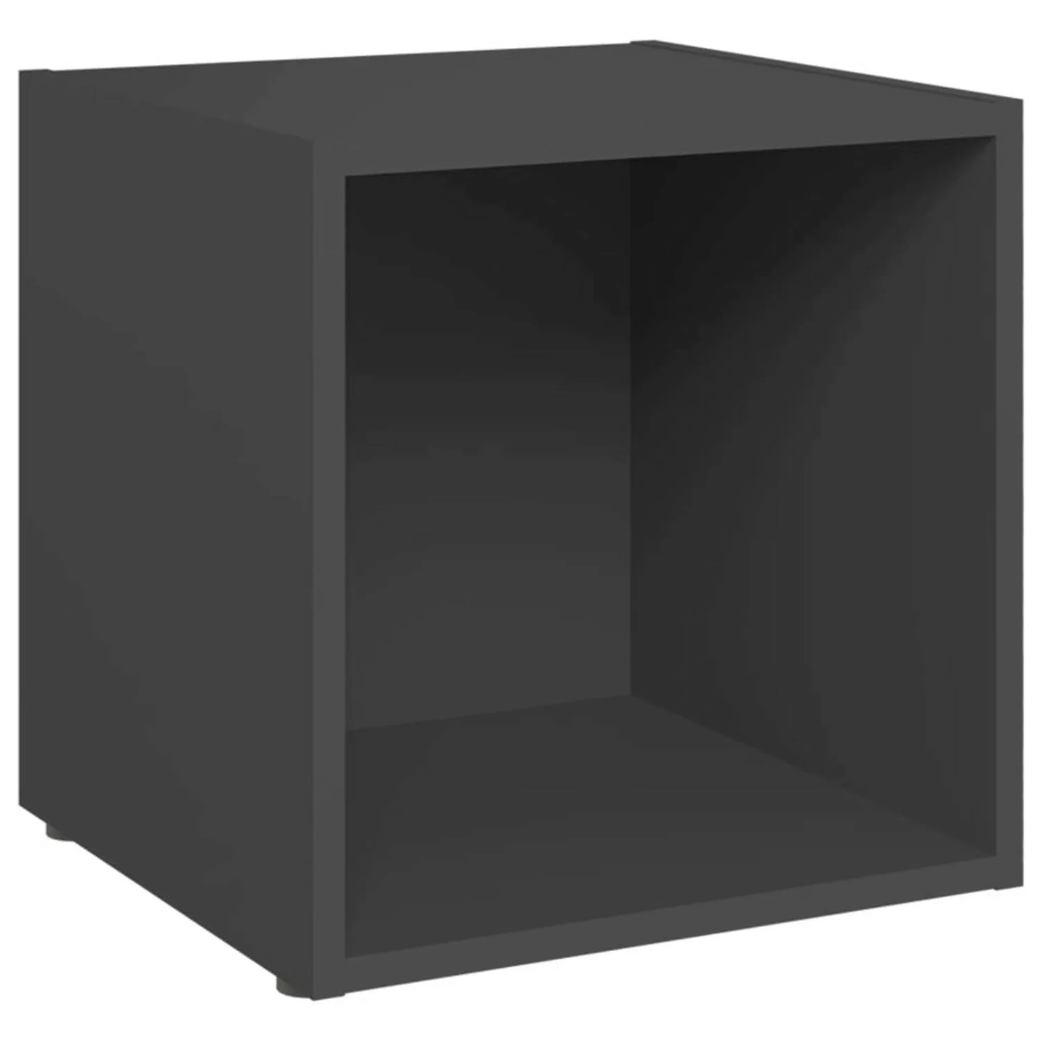 Tv-schrank Grau 37x35x37 Cm Spanplatte günstig online kaufen