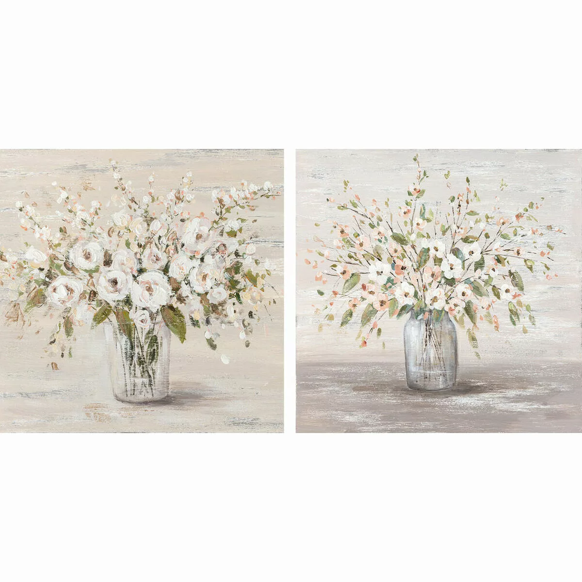 Bild Dkd Home Decor Blumenvase (90 X 2,4 X 90 Cm) (2 Stück) günstig online kaufen