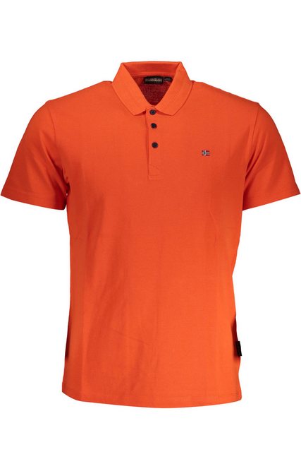 Napapijri Poloshirt Herren Kurzarm-Poloshirt Rot mit Logostickerei und günstig online kaufen