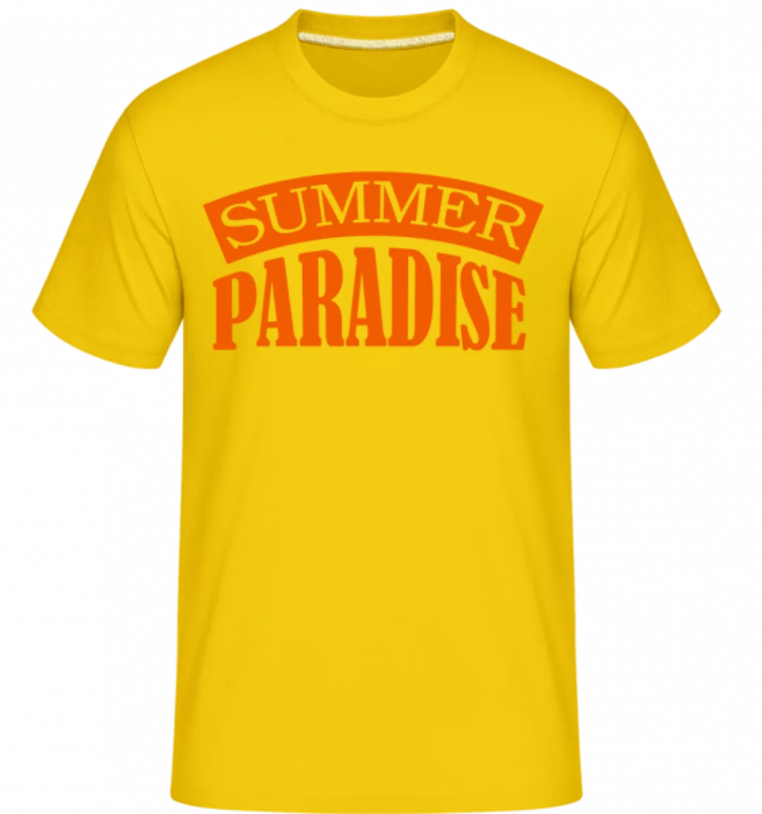 Summer Paradise Orange · Shirtinator Männer T-Shirt günstig online kaufen