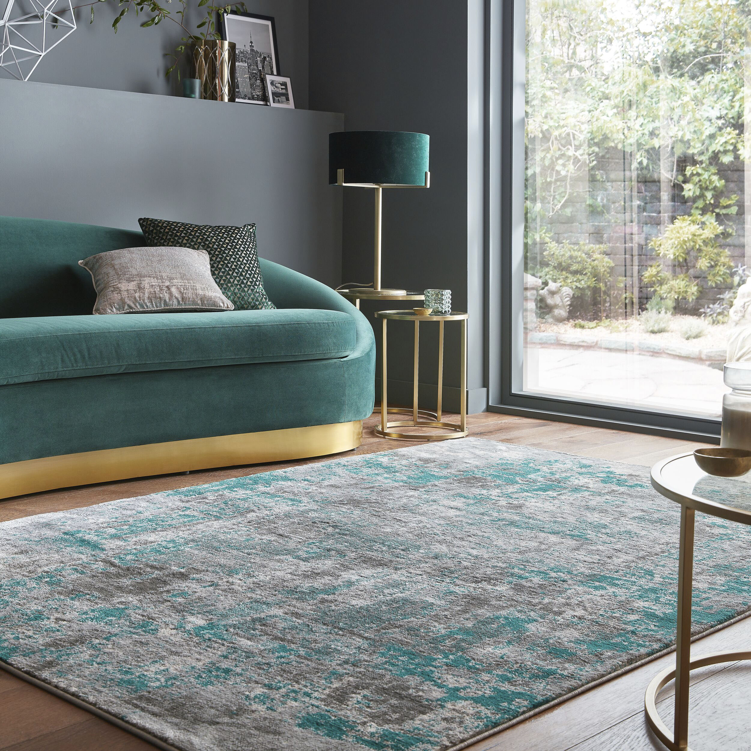 FLAIR RUGS Teppich »Wonderlust«, rechteckig, 10 mm Höhe, fußbodenheizungsge günstig online kaufen