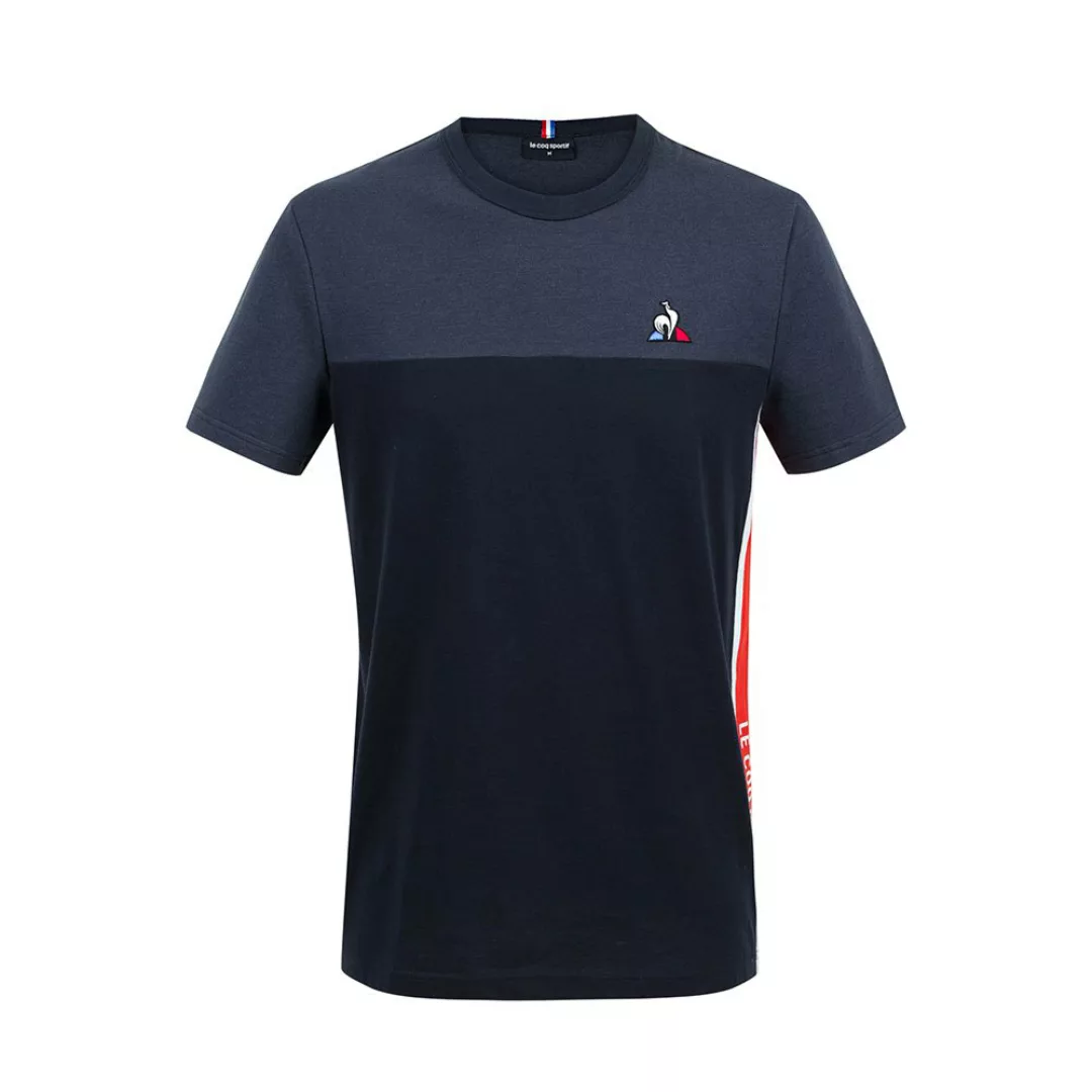 Le Coq Sportif Saison N1 Kurzärmeliges T-shirt XS Sky Captain / Sky Captain günstig online kaufen
