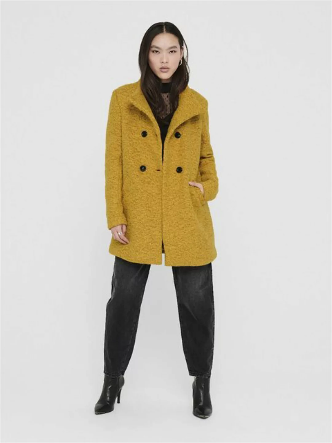 ONLY Langjacke ONLNEWSOPHIA WOOL COAT OTW CC mit Wolle günstig online kaufen