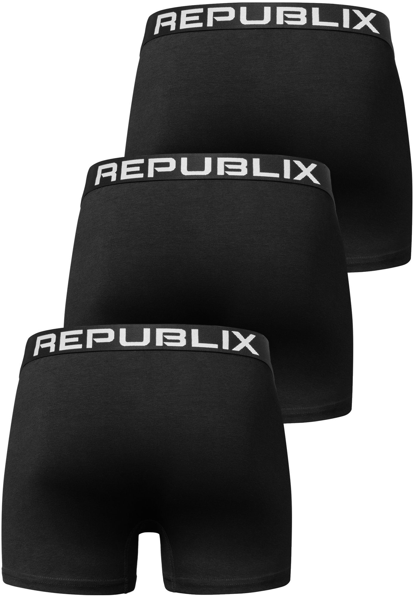 REPUBLIX Boxershorts DON (3er-Pack) Herren Baumwolle günstig online kaufen