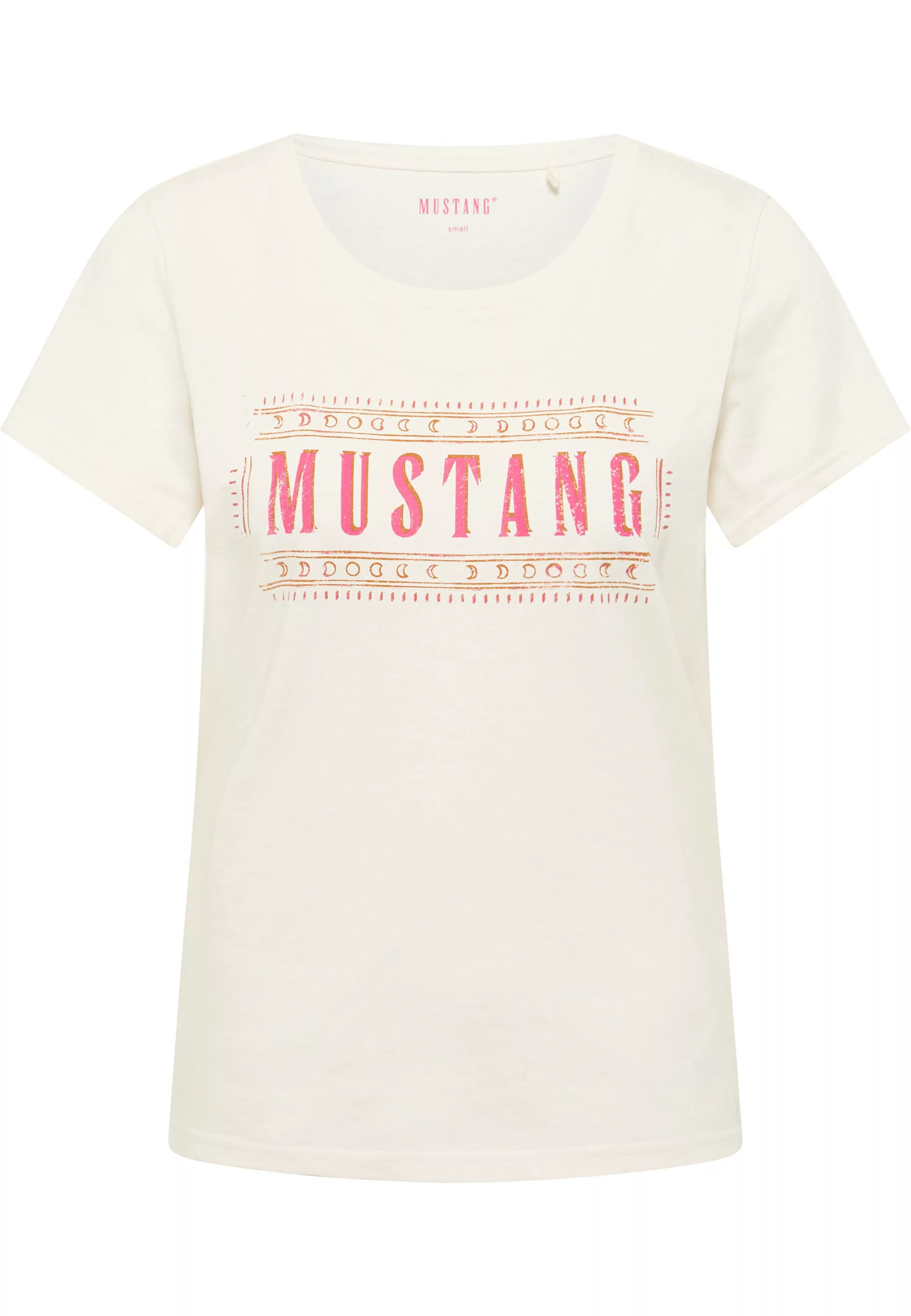 MUSTANG Kurzarmshirt "T-Shirt" günstig online kaufen