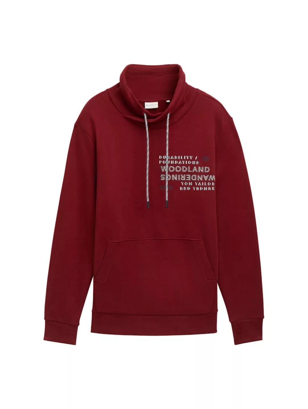 TOM TAILOR Sweatshirt Sweatshirt mit Textprint günstig online kaufen