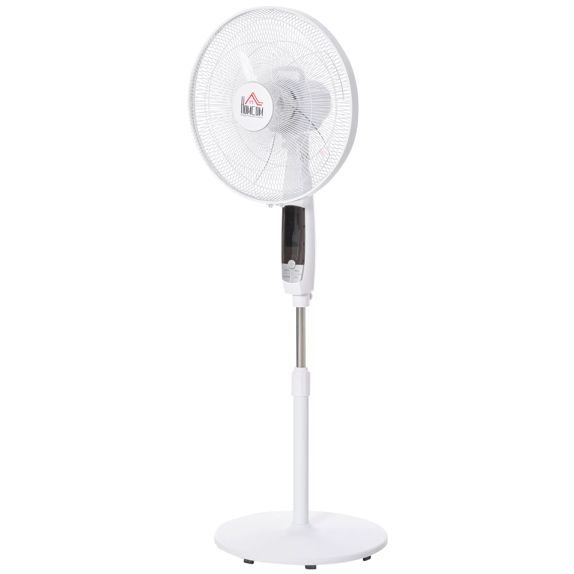 HOMCOM Standventilator 138cm höhenverstellbar mit Timer und Fernbedienung, günstig online kaufen