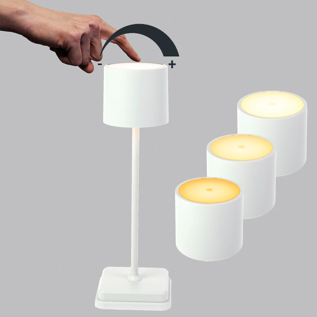 my home LED Tischleuchte »Lenn Mobile-Akku-Tischlampe«, 1 flammig-flammig, günstig online kaufen