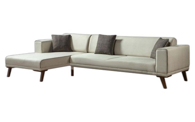 Xlmoebel Ecksofa Elegantes Ecksofa Design L-Form mit Textilpolster für Ihr günstig online kaufen