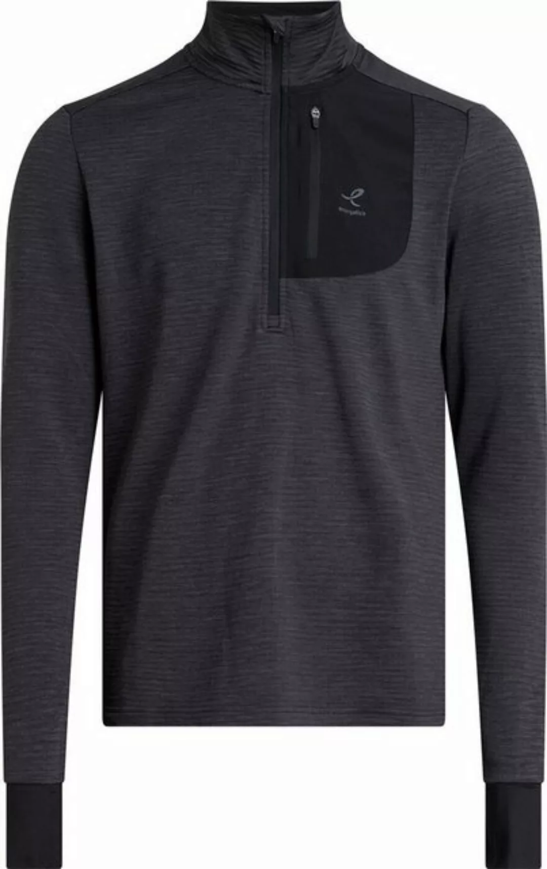 Energetics Rollkragenpullover He.-Langarmshirt Willard M 903 MELANGE/BLACK günstig online kaufen