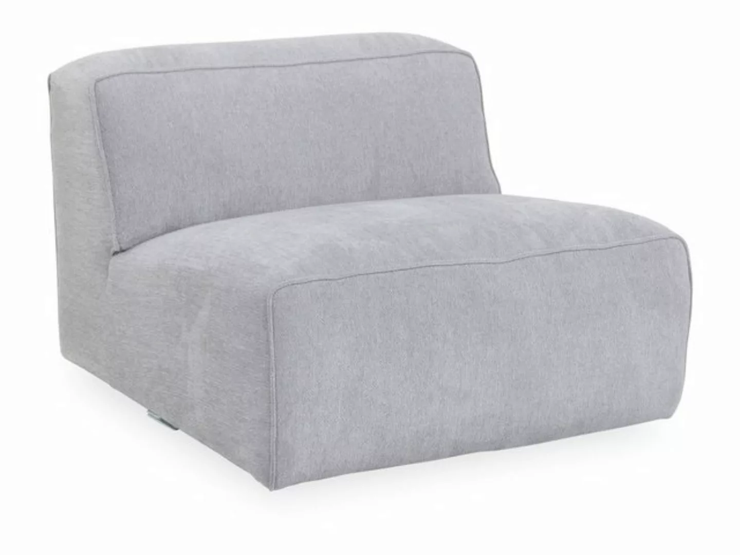 SANSIBAR Living Sofa Sofaelement SANSIBAR BERGEN BHT 88x69x101 cm silber Mo günstig online kaufen