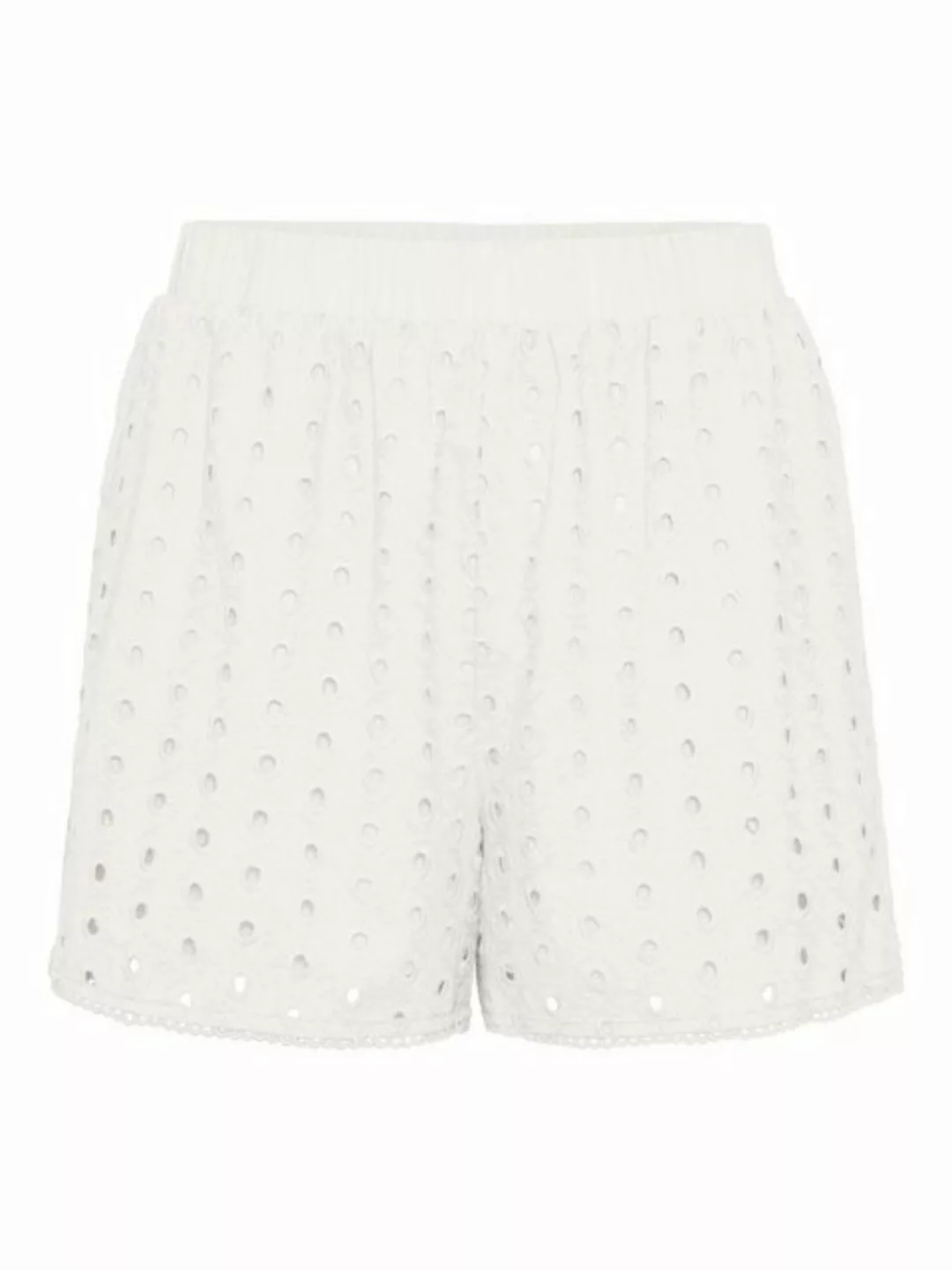 pieces Shorts Højtaljede (1-tlg) Lochmuster günstig online kaufen