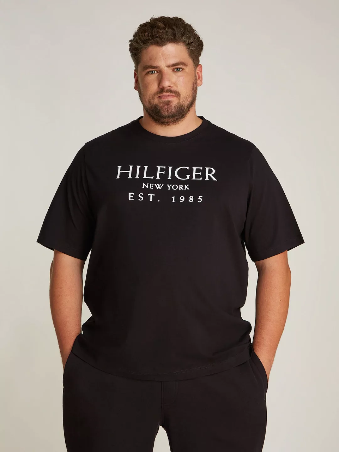 Tommy Hilfiger Big & Tall Rundhalsshirt BT-BIG HILFIGER TEE-T in Großen Grö günstig online kaufen