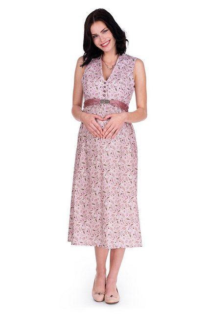 Berwin & Wolff Dirndl Umstandsdirndl 2tlg. - PASQUINA - rosa gemustert günstig online kaufen