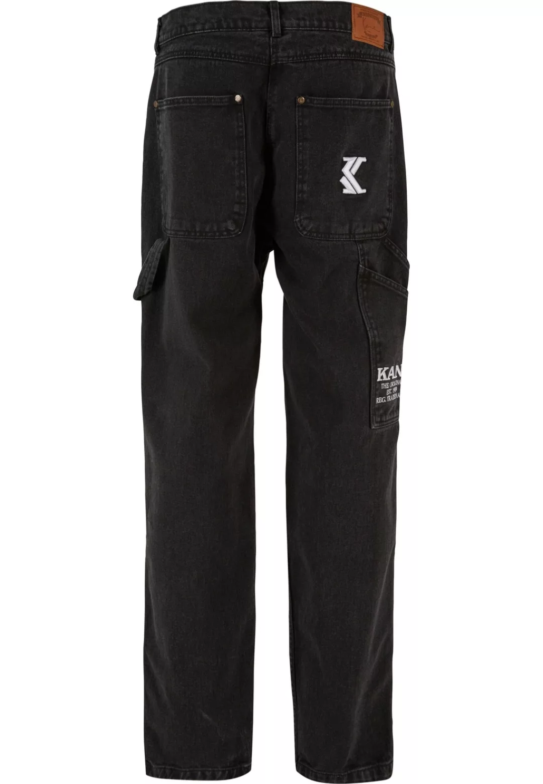 Karl Kani Bequeme Jeans "Karl Kani Herren KK Retro Baggy Workwear Knee Cut günstig online kaufen