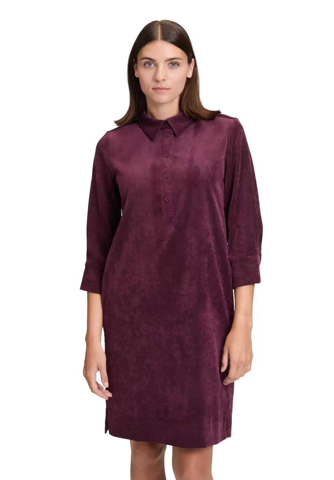 Betty&Co Druckkleid "Betty & Co Damen Casual-Kleid mit Kragen" günstig online kaufen