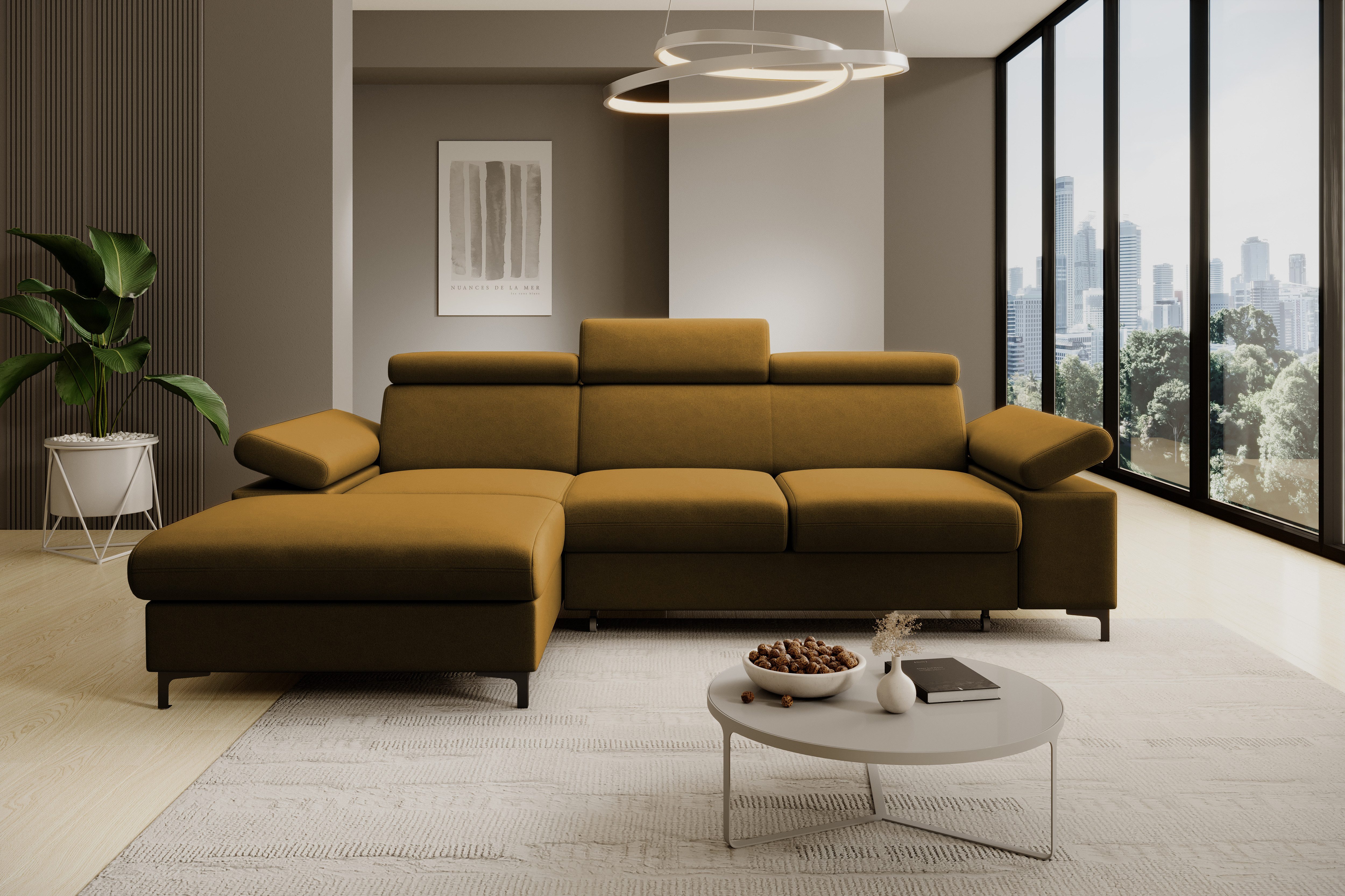 NEXT COLLECTION Ecksofa Ecke mit verstellbaren günstig online kaufen