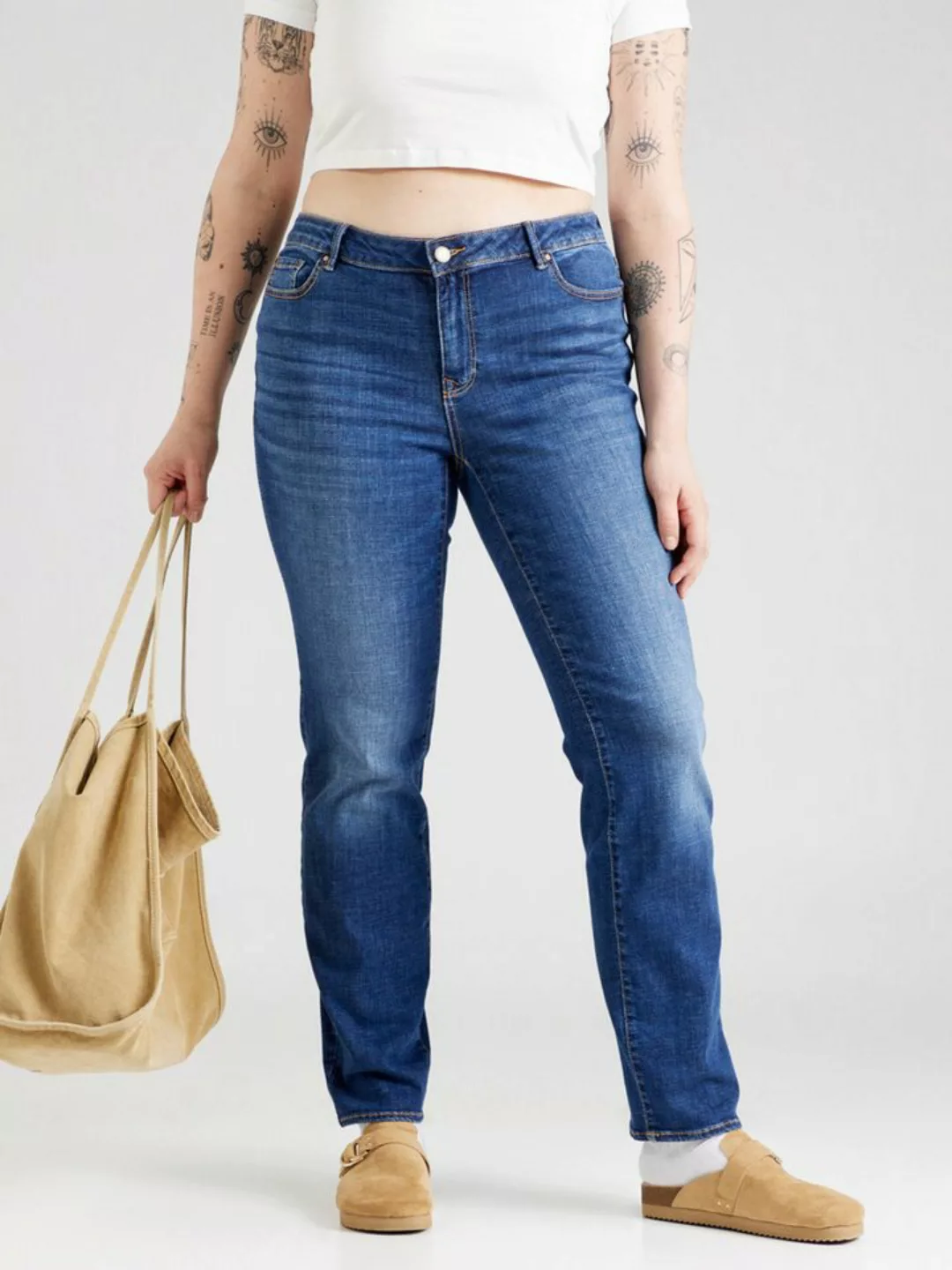 Vero Moda Curve Regular-fit-Jeans VMCFLASH (1-tlg) Weiteres Detail günstig online kaufen