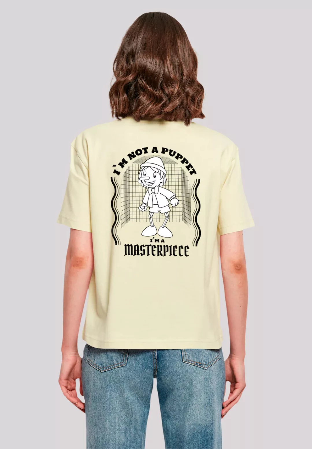 F4NT4STIC T-Shirt "Pinocchio Heroes of Childhood", Nostalgie, Retro Print, günstig online kaufen