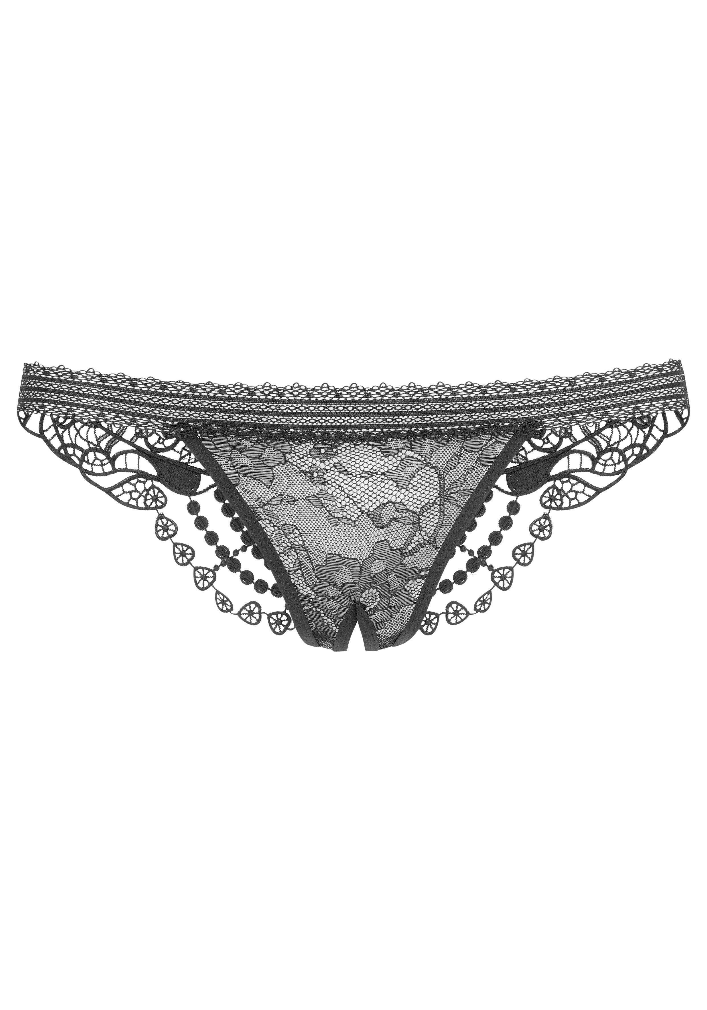 petite fleur gold String-Ouvert Dessous mit günstig online kaufen
