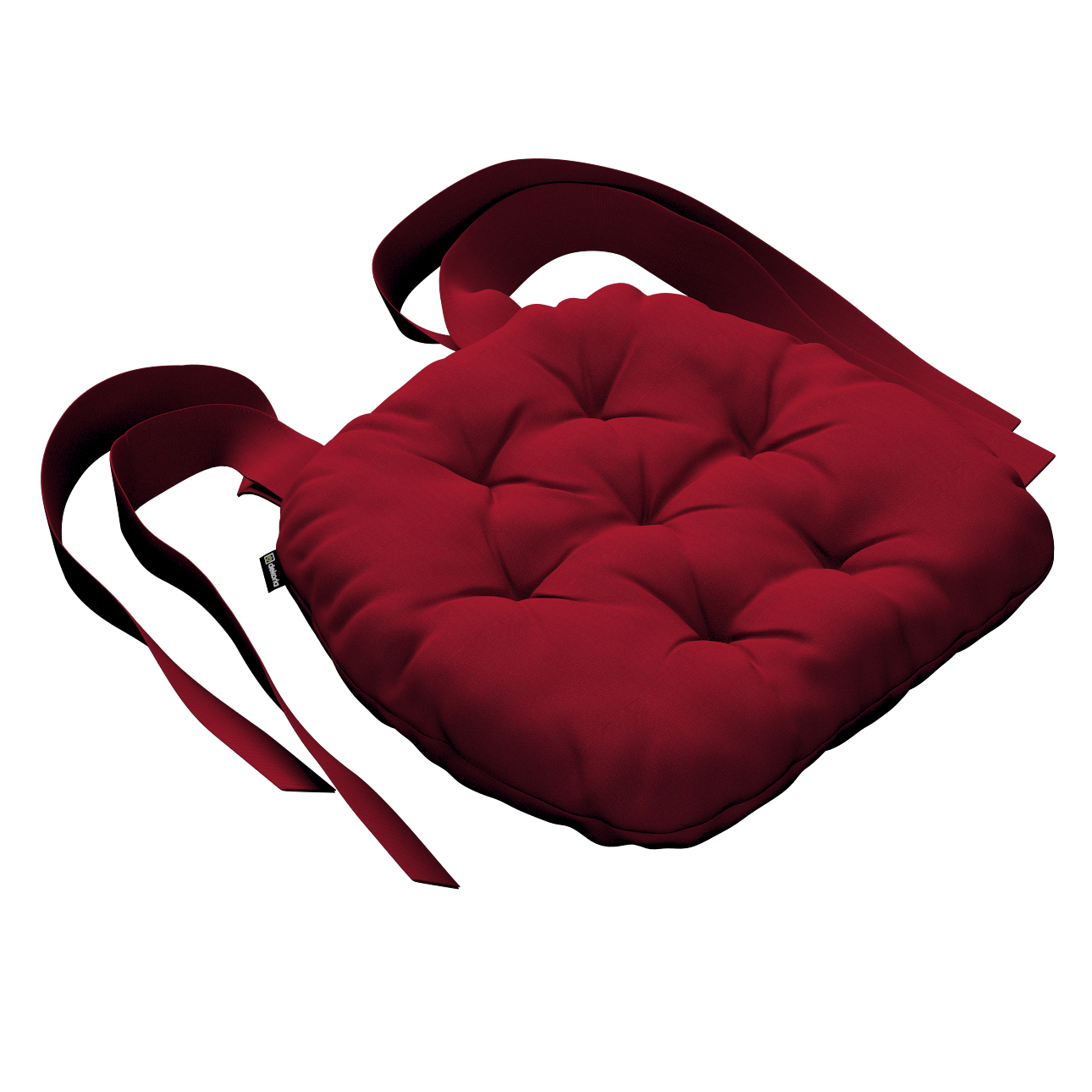 Stuhlkissen Martin mit Schleifen, rot, 40 x 37 x 8 cm, Etna (705-60) günstig online kaufen