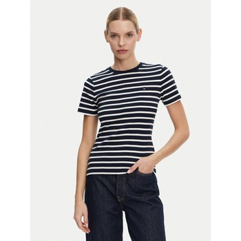 Tommy Hilfiger T-Shirt "SLIM CODY C-NK SS", mit Logostickerei günstig online kaufen